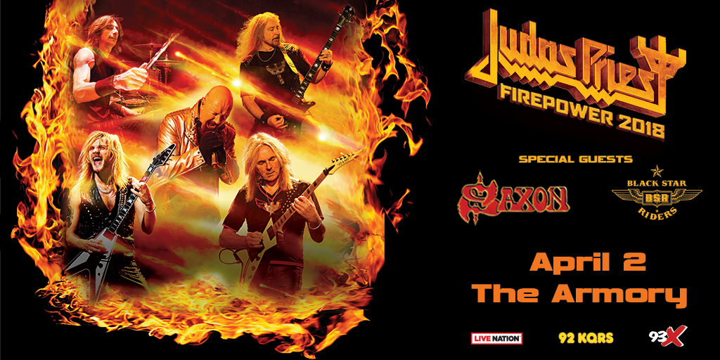 Judas Priest coming to The New ARMORY in Mpls